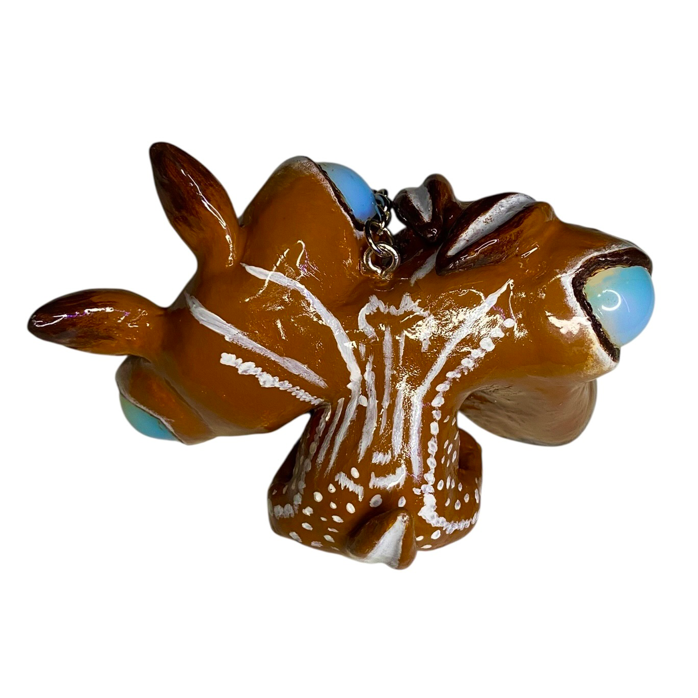 Conjoined Fawn Keychain